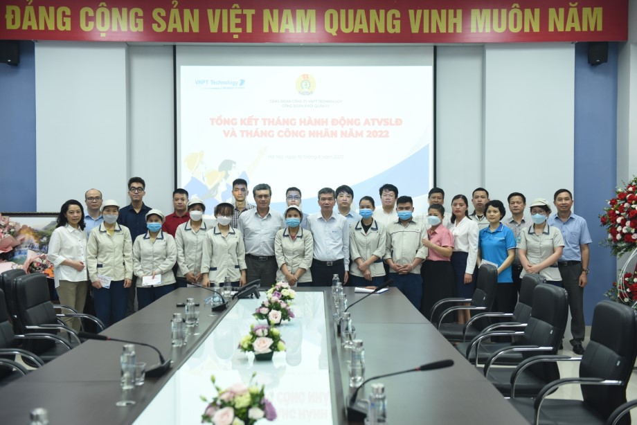 TỔNG KẾT THÁNG HÀNH ĐỘNG ATVSLĐ VÀ THÁNG CÔNG NHÂN NĂM 2022