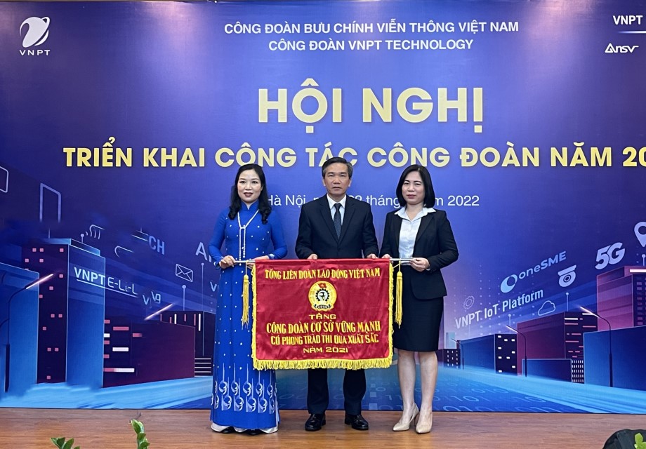 HỘI NGHỊ TRIỂN KHAI CÔNG TÁC CÔNG ĐOÀN VNPT TECHNOLOGY NĂM 2022