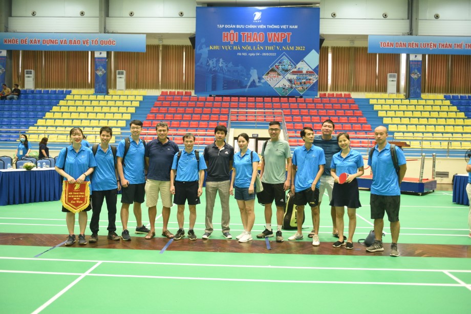 ĐOÀN VNPT TECHNOLOGY THAM DỰ HỘI THAO VNPT HÀ NỘI 2022