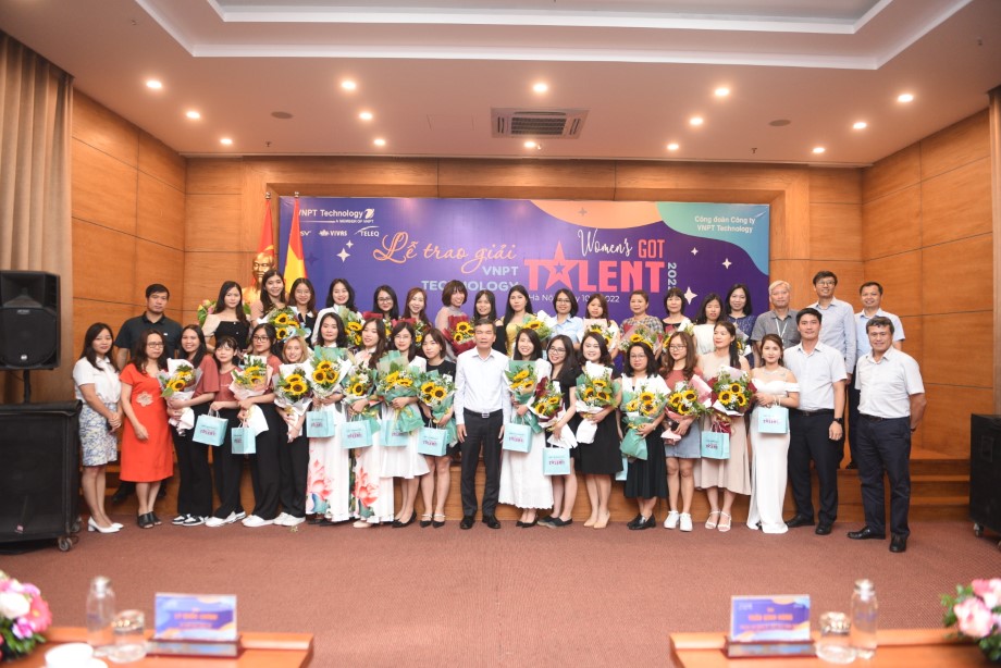 TRAO GIẢI CUỘC THI  “VNPT TECHNOLOGY WOMEN’S GOT TALENT”